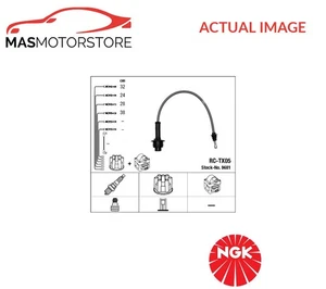 IGNITION CABLE SET LEADS KIT NGK 9681 P FOR TOYOTA MODELL F,HILUX IV,LITEACE - Picture 1 of 5