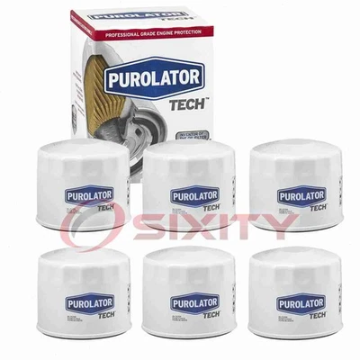 Filtros de aceite de motor Purolator TECH TL15313 6 piezas para XG30 X5313 X49 WPH454 mc Foto 1 de 4