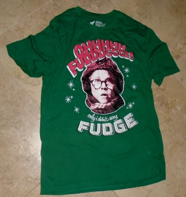 A Christmas Story Ohhh Fudge Camiseta Adulto M Mediana Foto 1 de 2