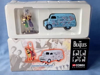 Corgi 05606 The Beatles Bedford CA Graffiti Van With 2 Hand Painted Figures MIB - Image 1 of 4