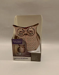 NEW Better Homes & Gardens OWL Fragrance Oil Plug In Diffuser / Soft LED Light - Picture 1 of 4