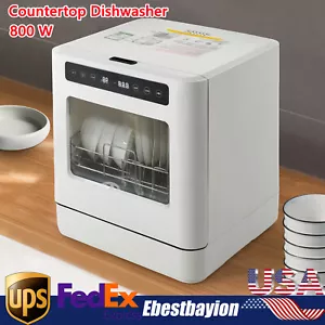 Compact Tabletop Kitchen Countertop Dishwasher Household Dishwasher Portable - Picture 1 of 16