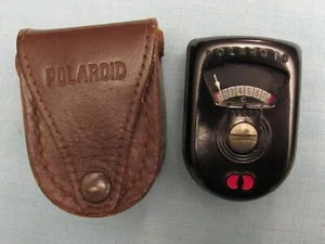 Vintage Polaroid Light / Exposure Meter General Electric with Leather Case - Picture 1 of 6