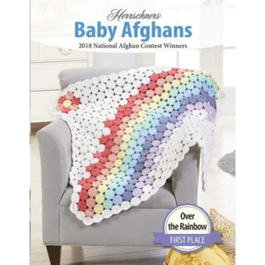 Brand new, Herrschners 3 Crochet/1Knit Afghan Patterns 'Baby Afghans'  - Picture 1 of 2