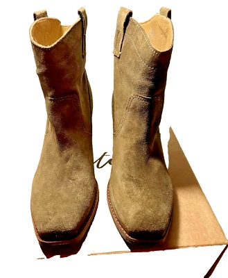 Botines de gamuza oliva Matisse Galveston talla 9M TOTALMENTE NUEVOS EN CAJA Foto 1 de 4