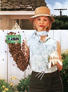 2005 PRINT AD - ORBIT SWEET MINT GUM AD - GARDENING ART GARDENER HONEY BEES - Picture 1 of 1