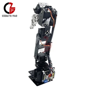 6DOF Aluminium Roboter Klemme Kralle Montage Kit Mechanischer Roboterarm für Arduino - Bild 1 von 5