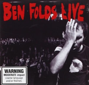 Ben Folds - Live (2002) CD NEW SPEEDYPOST **See Details** - Picture 1 of 1