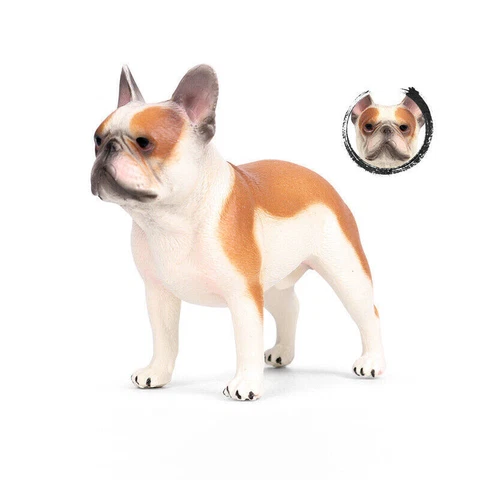 Cross-border simulation animal model children's bulldog pet dog ornaments Cover