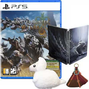 PS5 Monster Hunter Wilds e-Capcom Set Korean English Chinese Japanese - Picture 1 of 9