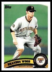 2011 Topps Brandon Wood Pittsburgh Pirates #US241