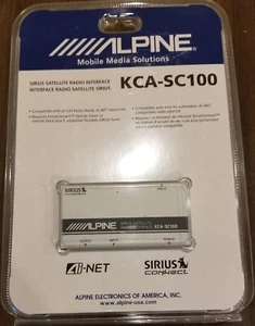 Alpine KCA-SC100 Sirius Satellite Radio Interface for all Ai-NET headunits NEW! - Picture 1 of 9