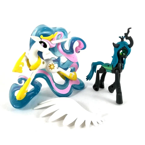 My Little Pony Guardians of Harmony Chrysalis & Celestia Figures PARTS & REPAIR Cover