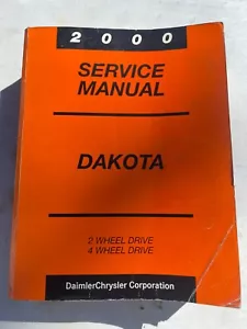 OEM 2000 Dodge Dakota Factory Service Manual Shop Repair & Diagnostic Set - Picture 1 of 5