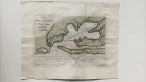 Plan de la Baye de Pansacola- Bay of Pensacola-Florida USA 1763 fedex free - Picture 1 of 11