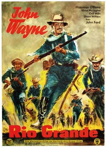 Póster John Wayne Río Grande 17" x 24" - Imagen 1 de 1