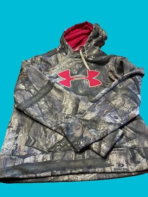 Sudadera con Capucha Under Armour Mujer Mediana Roble Mossy Camuflada (Caja a) Foto 1 de 2