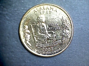 (2) Coins 2003P & D Alabama Quarters - Picture 1 of 4