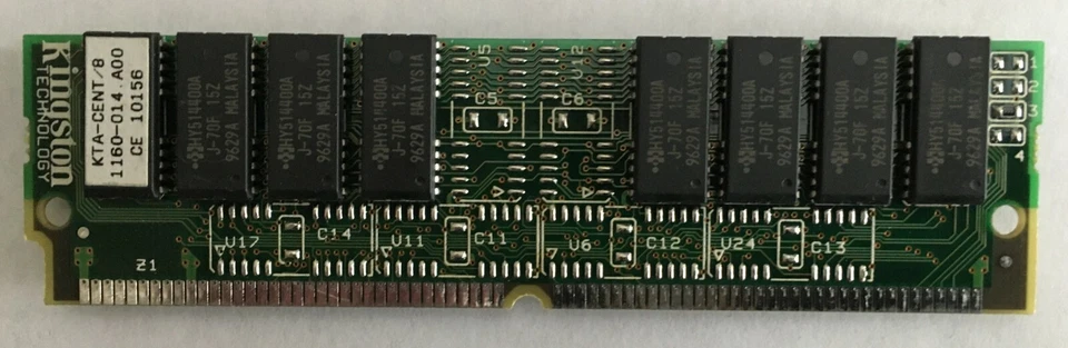 Kingston KTA-CENT/8 Kingston 8MB 72-pin SIMM for Apple Mac Centris 610/650/LC  - Image 1 of 1