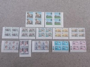 Colección de estampillas de bloques de la Isla de Wight como nuevas lote 9 - Imagen 1 de 5