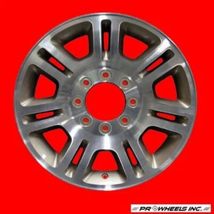 FORD F250 F350 2011-2016 20X8" MACHINED SILVER FACTORY OEM WHEEL RIM 3845 - Picture 1 of 2