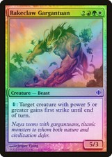 Rakeclaw Gargantuan FOIL Shards of Alara NM Common CARD ABUGames