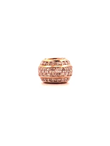 MICHAEL HILL MHJ 10CT YELLOW GOLD DIAMOND EUROPEAN STYLE CHARM - Picture 1 of 20