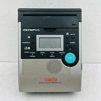 Olympus Camedia P-200 Digital Color Photo Printer Portable No Wires Included - Image 1 of 4