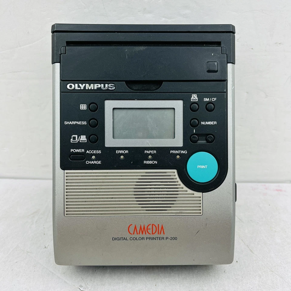 Olympus Camedia P-200 Digital Color Photo Printer Portable No Wires Included - Image 1 of 4