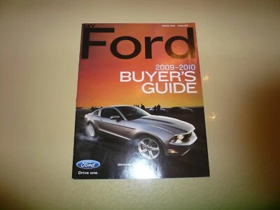 Ford Mustang GT 2009 2010 guía del comprador folleto de ventas Foto 1 de 4