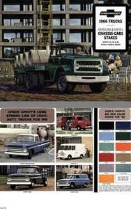 Chevrolet 1966 - 1966 Chevrolet Trucks - Gasoline & Diesel Chassis-Cabs Stakes - - Bild 1 von 1