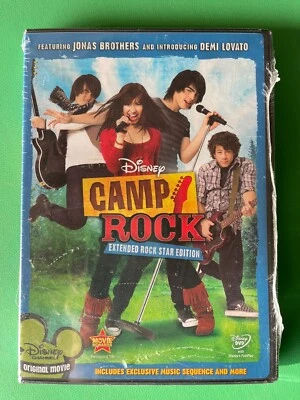 Camp Rock (DVD, 2008, Extended Rock Star Edition) Brand New Sealed Foto 1 de 3