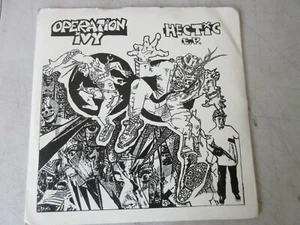 OPERATION IVY HECTIC EP LOOKOUT RECORDS #3 1988 PUNK 7" VINYL 45RPM + INSERT - Picture 1 of 4