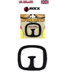 Rap Star Spitzbart Schnurrbart und Bart Heisenberg Tony Stark selbstklebend - Bild 1 von 2