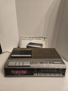 GE Radiowecker Modell 7-4954A Cassette Tape Player AM FM.Kassette funktioniert.  - Bild 1 von 7