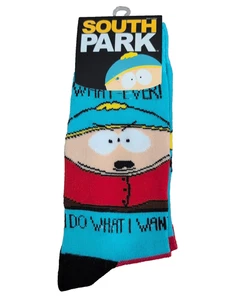 South Park Cartman Socks, Sock Size 10-13, New, Comedy Central Bioworld - Picture 1 of 4