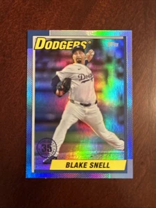 2025 Topps Update Blake Snell 35th Anniversary #U90-4 DODGERS *Menge* - Bild 1 von 2