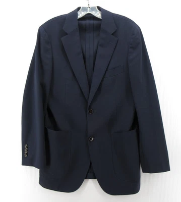 Abrigo deportivo Suitsupply para hombre 36 azul Lanificio Cerruti 1881 Blazer sin estructura * Foto 1 de 4