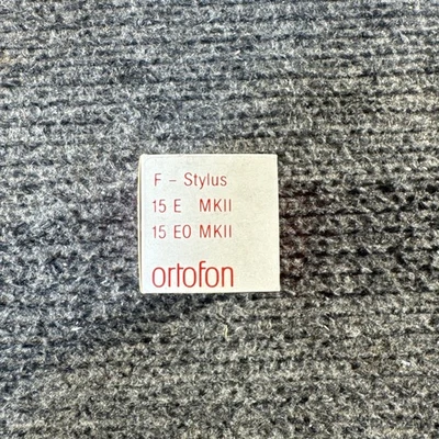 Ortofon F-15E MKII / 15 EO MKII Replacement Stylus — Vintage NOS in Box
