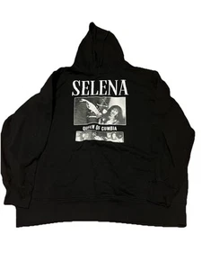 Selena Quintanilla Official Black Hoodie Graphic Print Erwachsene Gr. XXL Sweatshirt - Bild 1 von 6