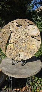 Arte de pared brutalista de mediados de siglo 22" escultura metal ?acero? ¿Latón? Decoración de pared  - Imagen 1 de 23