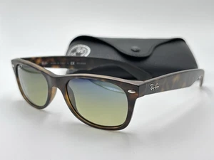 Ray Ban RB2132 894/76 52m blau/grün Farbverlauf POLARISIERT/Schildkröte AUTHENTISCH ITALIEN - Bild 1 von 12