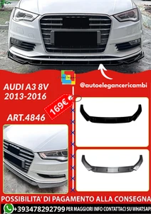 💕ART.4846 SPLITTER Audi A3 8V 2013-2016 💕 - Foto 1 di 9