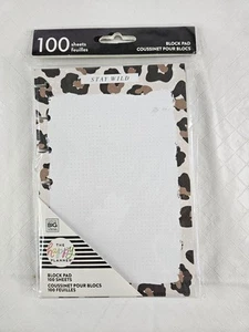 Happy Planner 100 Blatt Wild Styled Stay Wild Mini Block Journaling Cheetah Neu - Bild 1 von 9