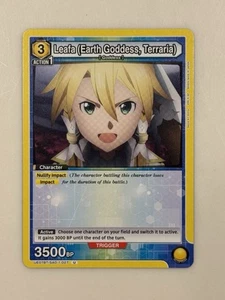 Union Arena Leafa (Earth Goddess, Terraria) (027) - UE07BT: Sword Art Online - Picture 1 of 2
