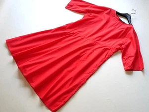 Vestido largo de algodón rojo de una pieza SOFIE D'HOORE talla: 36 usado de JAPÓN - Imagen 1 de 11