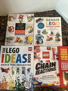Lot Of 4 Lego Books  - Imagen 1 de 5