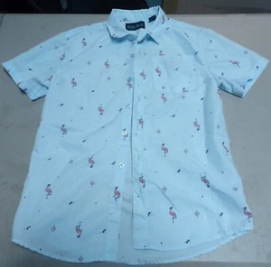 Vintage.  Shirt Small | Party Festival Retro Grafik "BOLD BLUE" Baumwolle/Poly - Bild 1 von 7