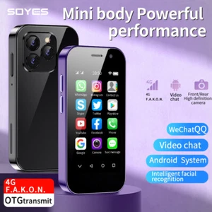 SOYES XS14 Pro Mini Mobile Phone Android 9.0 4G LTE 3GB+64GB 3.0 in Smartphones - Picture 1 of 16