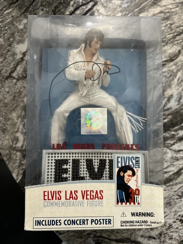 New Mcfarlane Elvis Presley Viva Las Vegas Commemorative Action Figure New Box Cover
